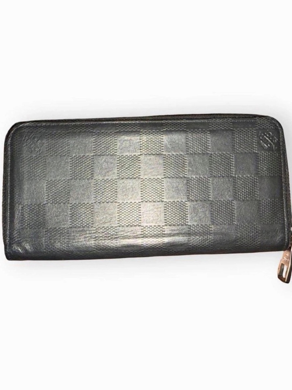 Louis Vuitton Damier Infini Zippy Organizer Wallet in Black